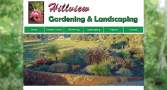 Desktop Screenshot of hillviewgardeningandlandscaping.com.au